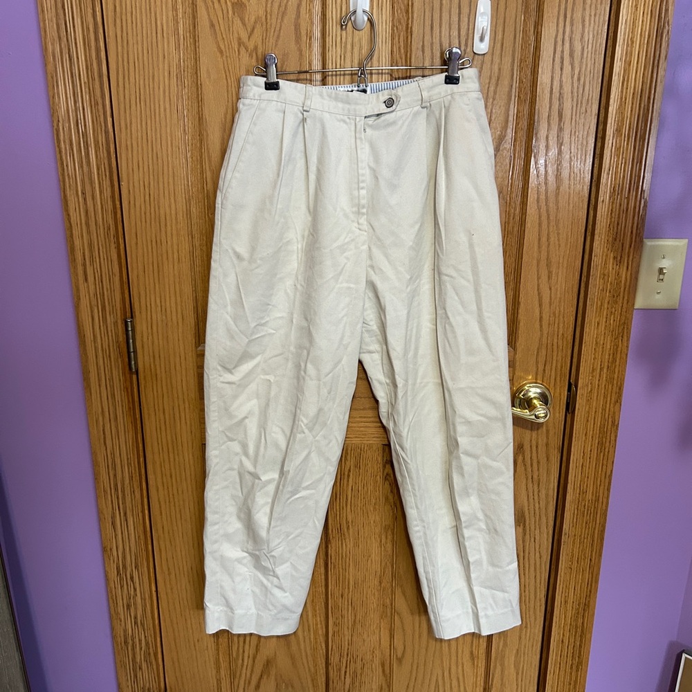 David Brooks Men's Light Tan Chinos